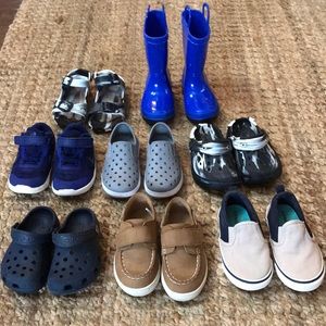 Toddler boys shoe lot